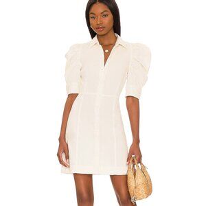 FRAME Gillian Dress in Ecru size XL